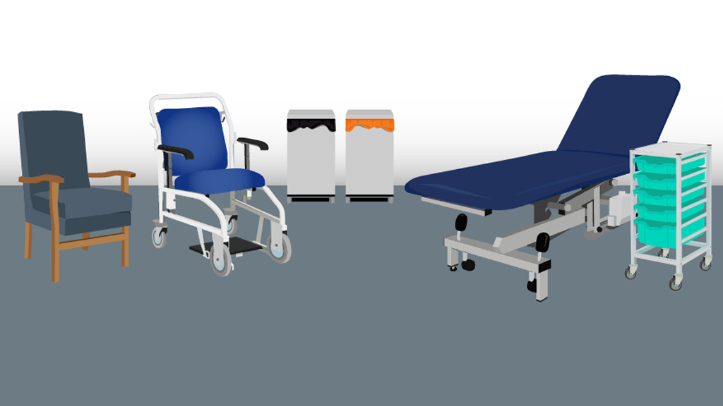 أهمية الأثاث الطبي